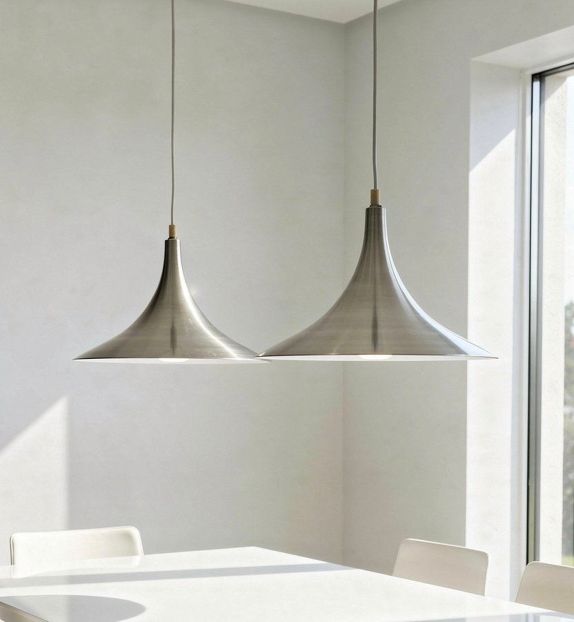 Fog & Mørup - Claus Bonderup en Torsten Thorup - Hanging lamp (2) - Semi Ø 39.5 - Aluminium #1.0