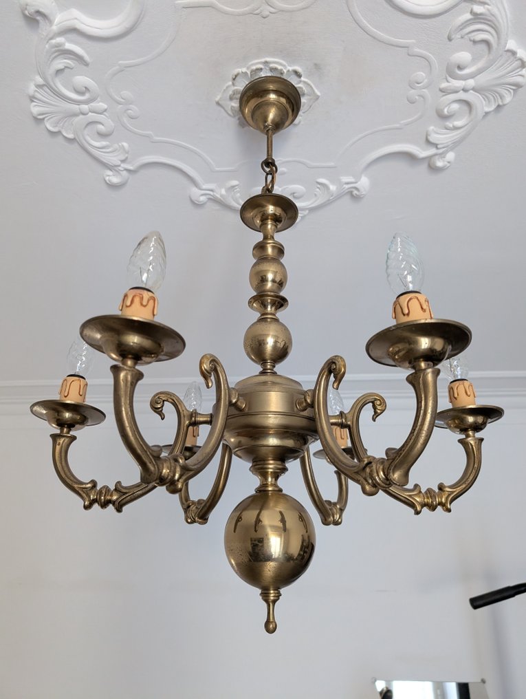 framon - Hanging lamp - Brass, Bronze - Solid brass #1.0