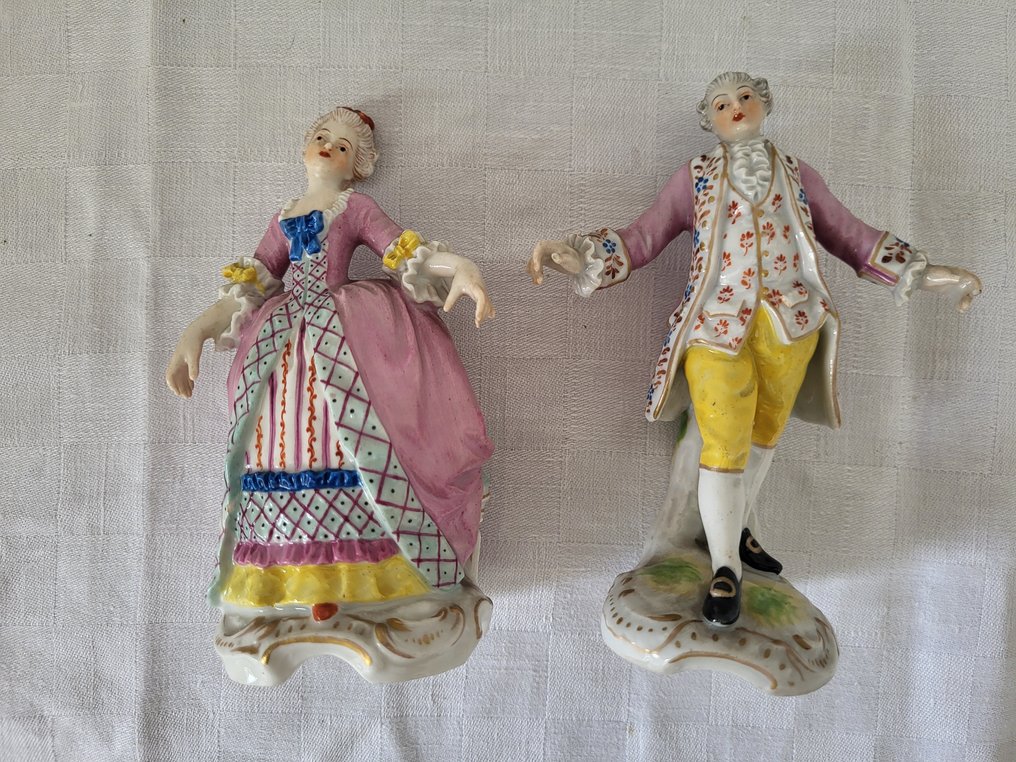 Scheibe-Alsbach - 雕像 - couple - 瓷 #1.0