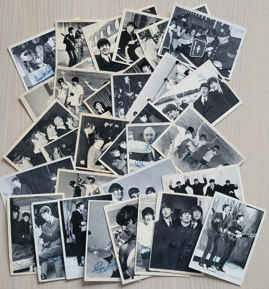 Beatles - Trading card, 3rd Series (1964) by A&BC Chewing Gum – Lot of 30 - 1964 #1.0