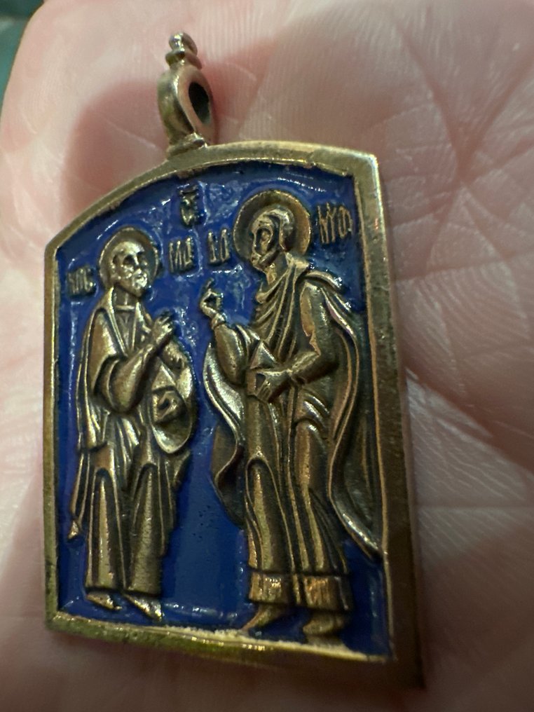 Icona - Kosmos e Damian - Bronzo #2.1