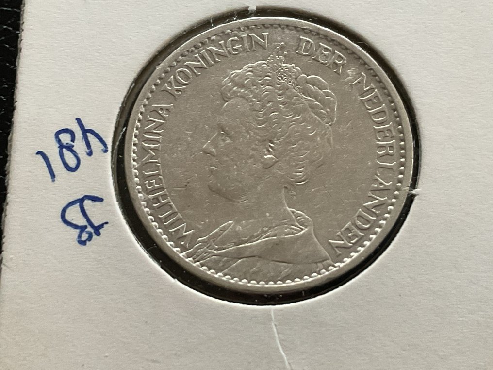 Nederland. Wilhelmina. 1 Gulden 1913 (Zonder minimumprijs) #2.1