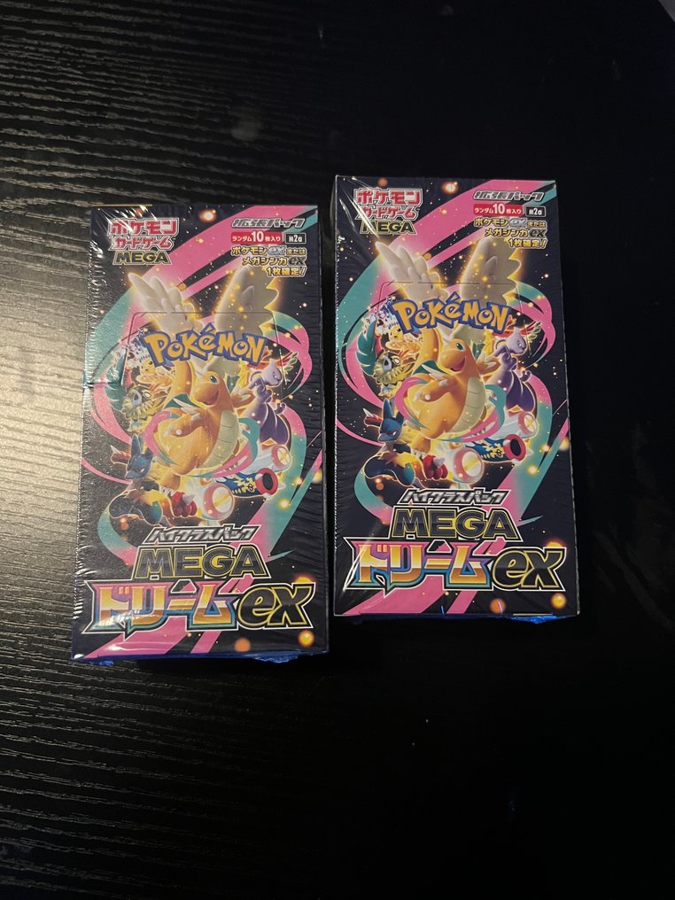 Pokémon - 2 Booster box - 2x Mega Dream EX boosterbox (sealed) - Various sets #1.0