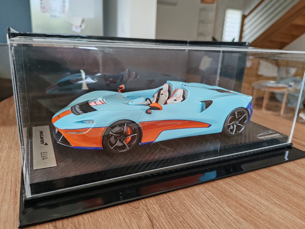 Tecnomodel 1:18 - Αγωνιστικό αυτοκίνητο μοντελισμού - McLaren Elva #1.0