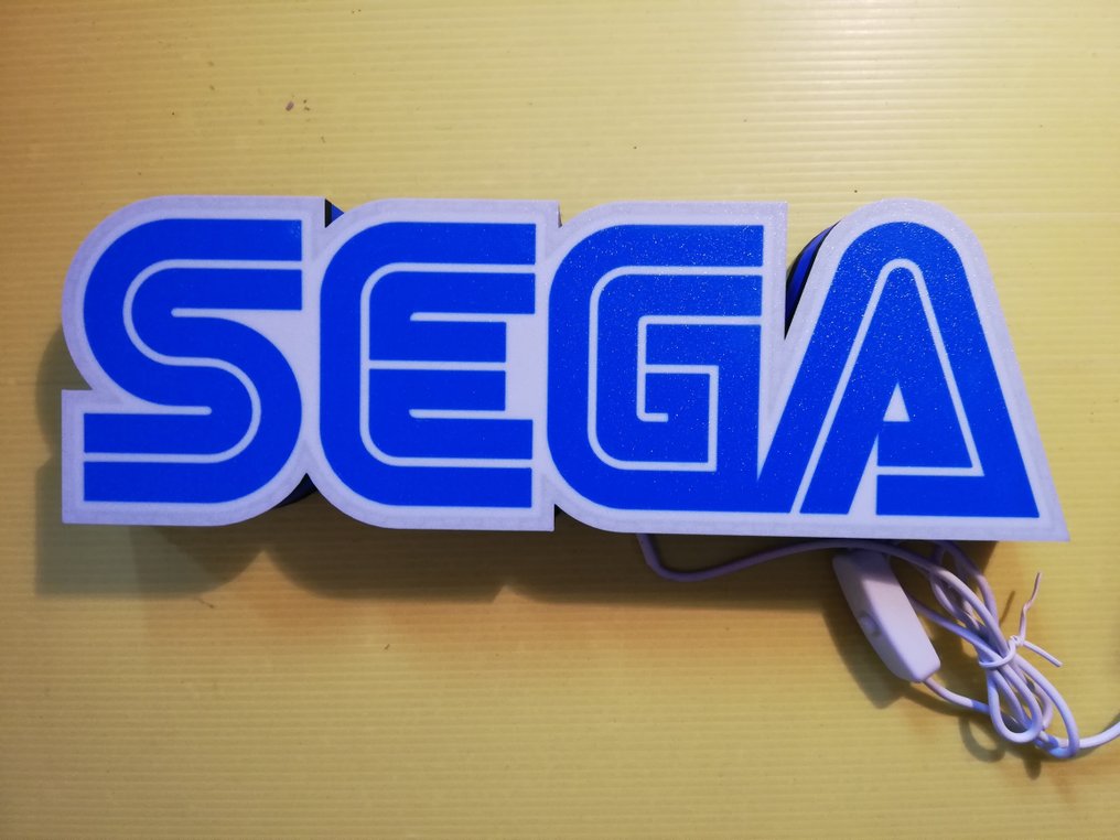 室内发光招牌 'SEGA' - 照明标志 - 塑料 #1.0