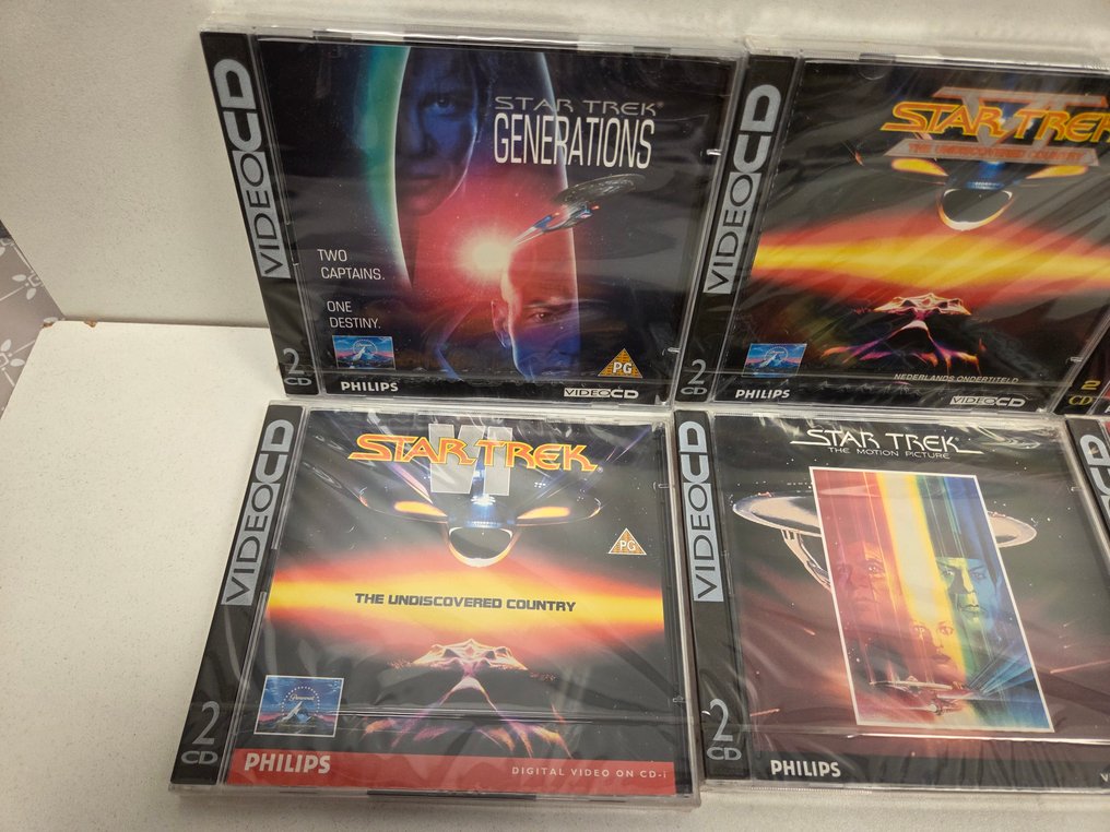 Philips - VIDEO CD - 6x Star Trek - videocollectie (Video CD) - Video game - In original sealed box #2.1