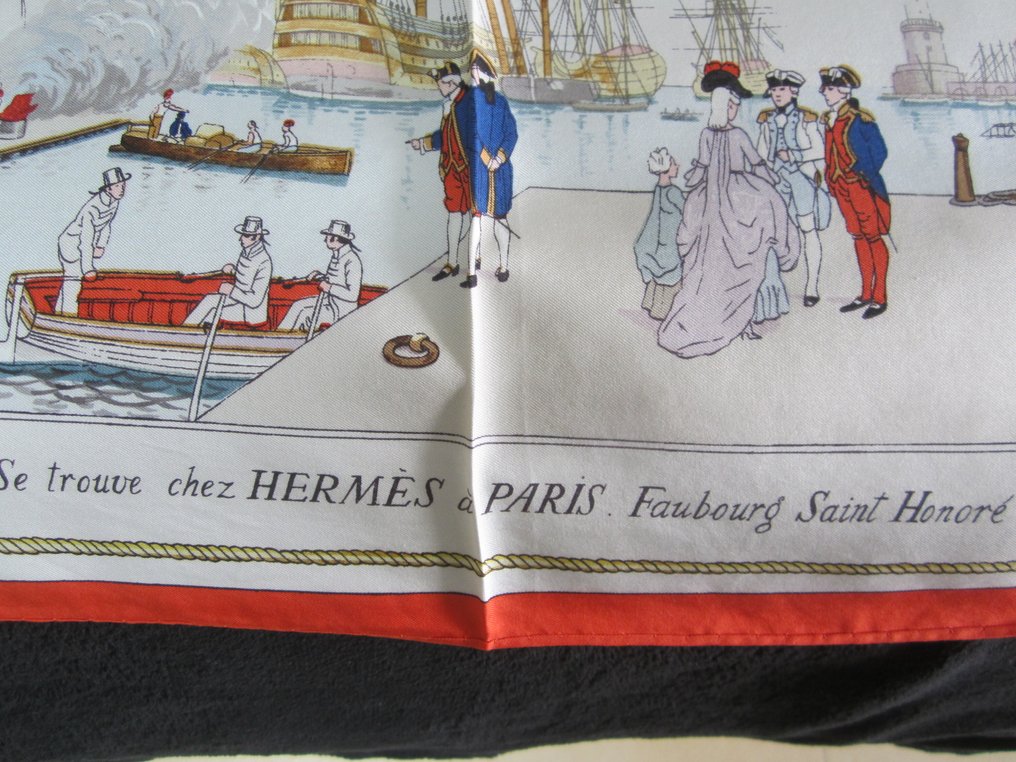 Hermès - LA FLORE DE LEDOUX 1967 SOIE - Fular #3.2