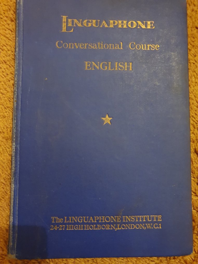 J.R.R.Tolkien & Lloyd - Linguaphone Language Courses - English - 1930-1930 #1.0