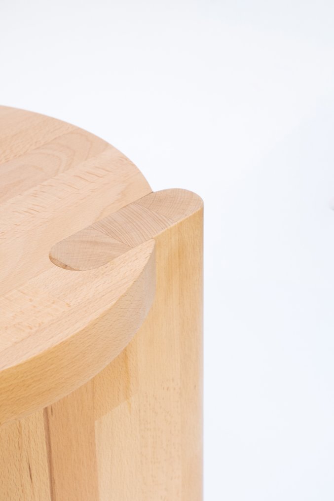Studio Yann Gandon - Taburet - Fag - Shift Stool #3.2