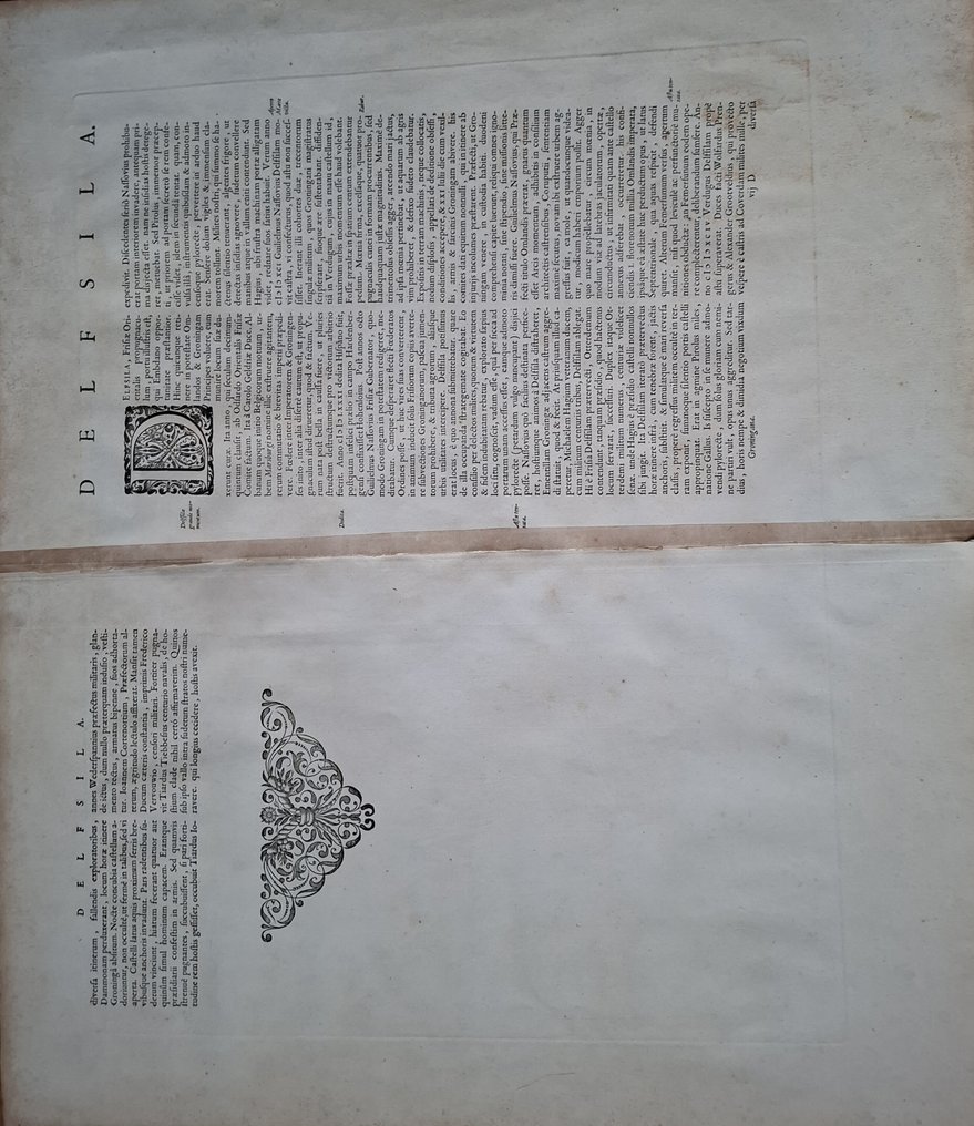 Holandia - Delfzijl; Joan Blaeu - Delfzijl Latijn: Deifsila - 1621-1650 #1.0