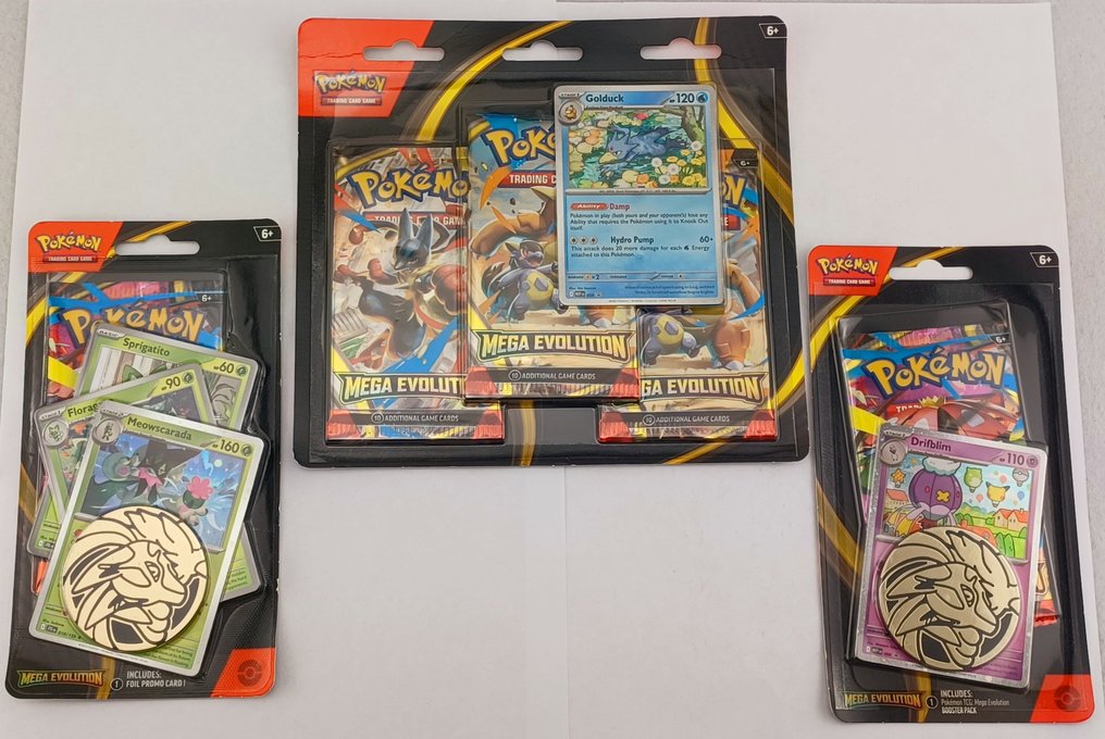 Pokémon - 3 Blister pack - Mega Evolution - Various sets #1.0