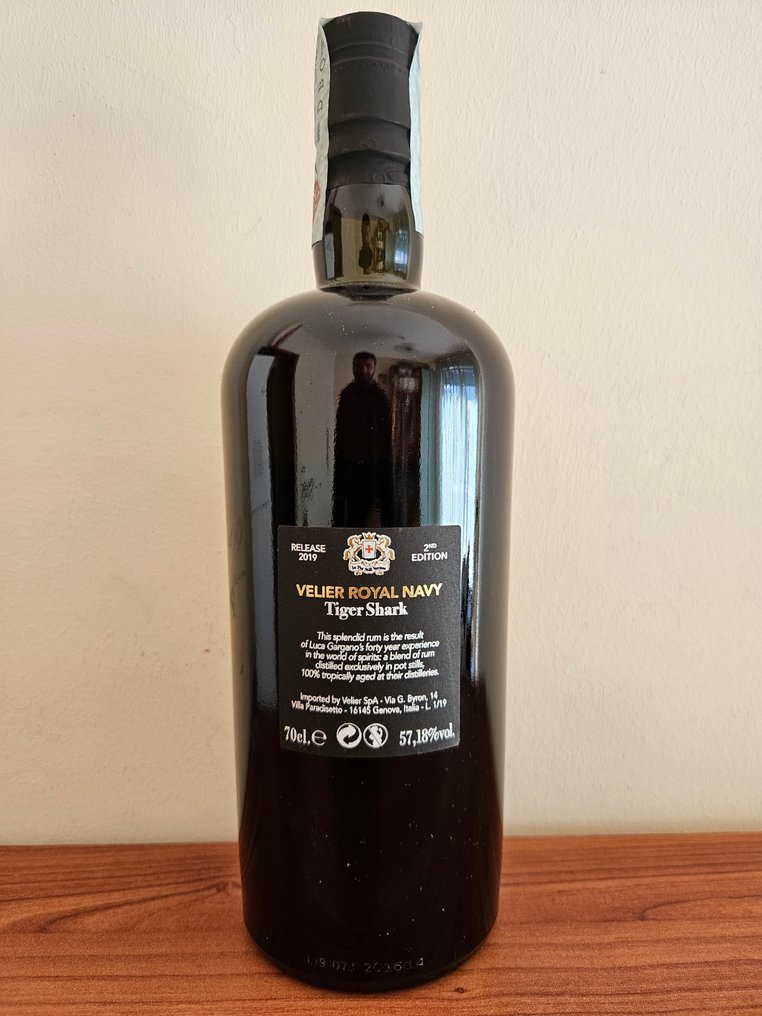 Royal Navy Velier - Tiger Shark - 2nd Edition - b. 2019 - 70 cl #3.2