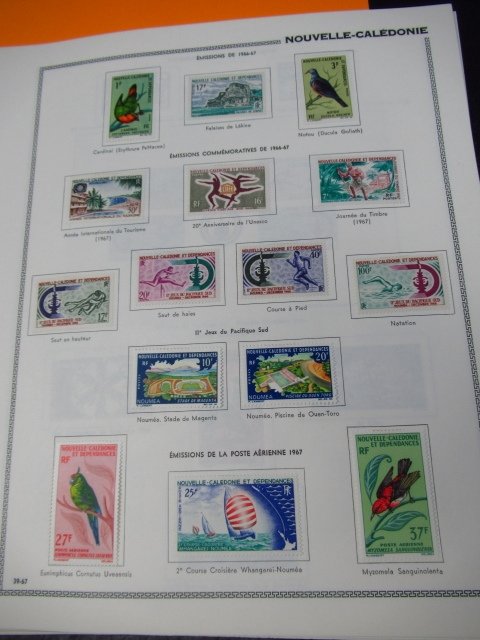 新喀里多尼亞  - 精彩的现代邮票收藏 #1.0
