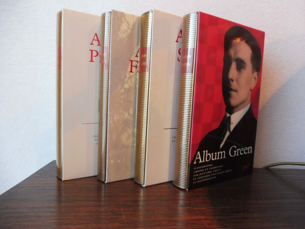 Green , Sartre , Prévert , Faulkner - 4 albums de la Pléiade - 1991 #2.1