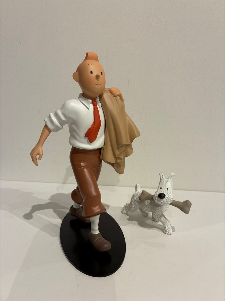 Tintin - 1 Figure - Moulinsart - Leblon Delienne 45934 - “Tintin Globe” - 2004 #1.0