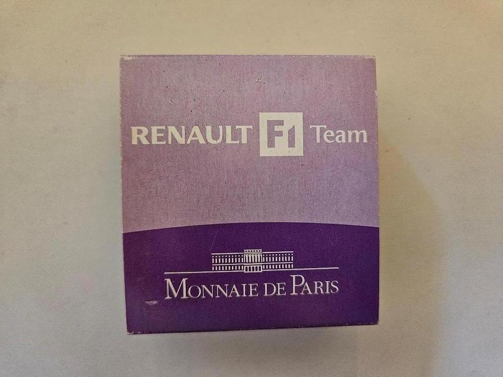 Franța. 1 1/2 Euro 2006/2007 "Renault F1 Team" (2 monnaies) Proof (Fără preț de rezervă) #4.3