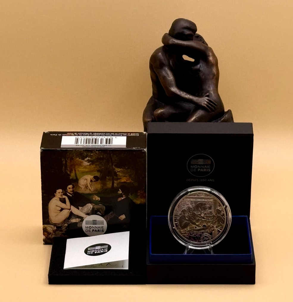 Frankrijk. 10 Euro 2017 "Le Déjeuner sur l’herbe" Proof (Zonder minimumprijs) #3.2