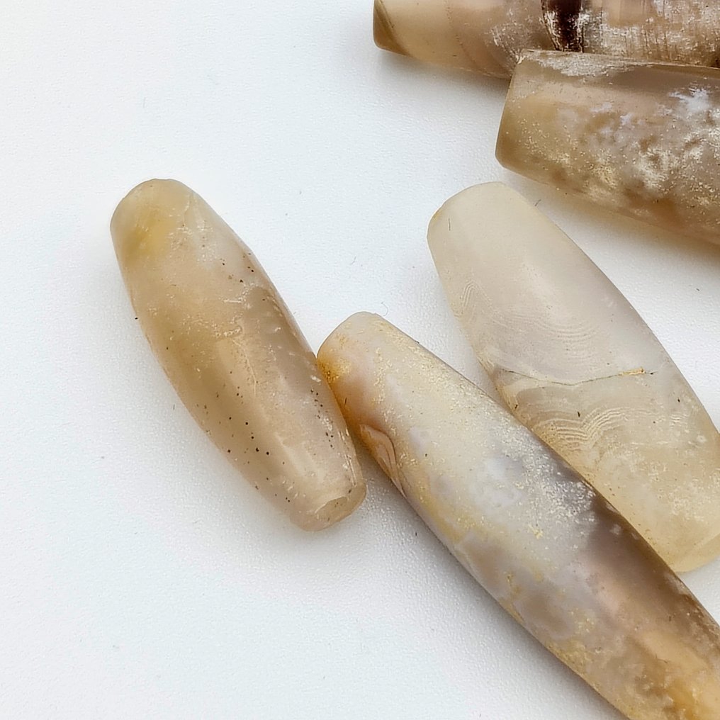 Δρόμος του Μεταξιού, Κεντρική Ασία Agate Κρεμαστά φυλαχτά με πετρούλες - 40 mm  (χωρίς τιμή ασφαλείας) #3.2