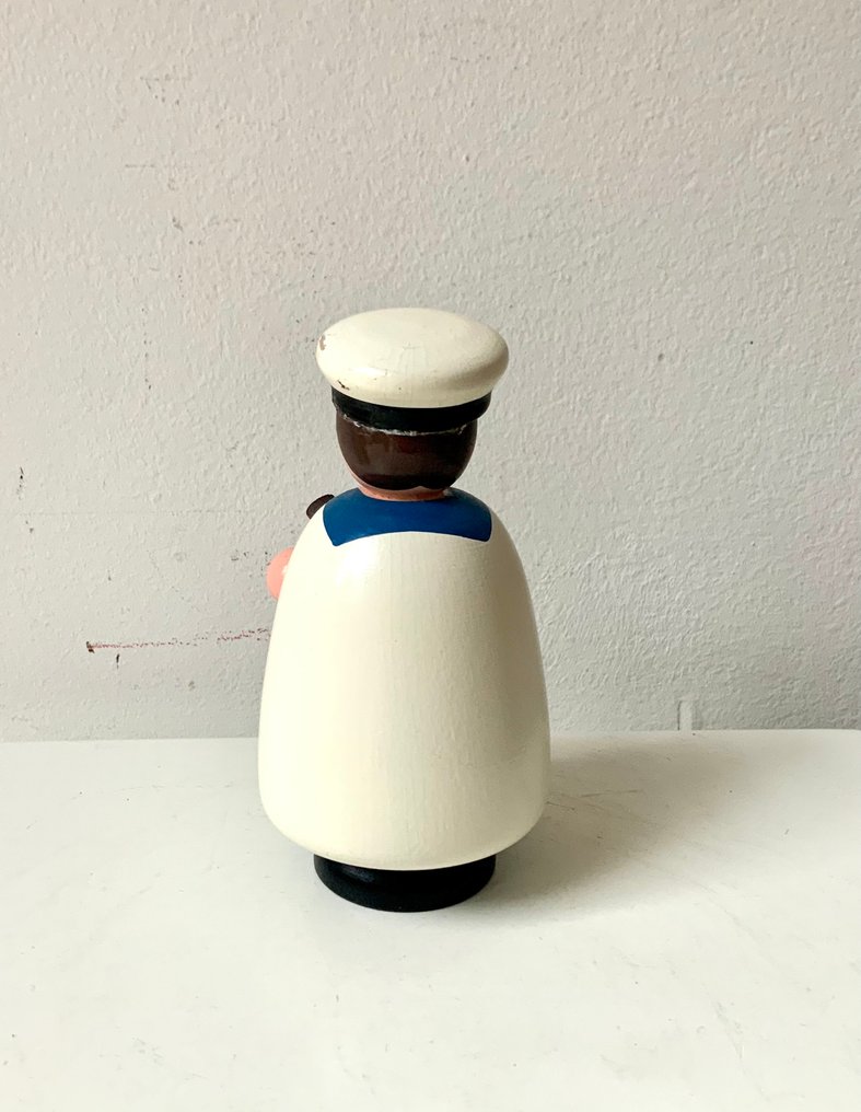 Χριστουγεννιάτικο στολίδι Raum- und Tafelschmuck Gahlenz - ναύτης - Ξύλο - Ερζγκεμπίργκερ γύρω στα 2010/20. #4.3