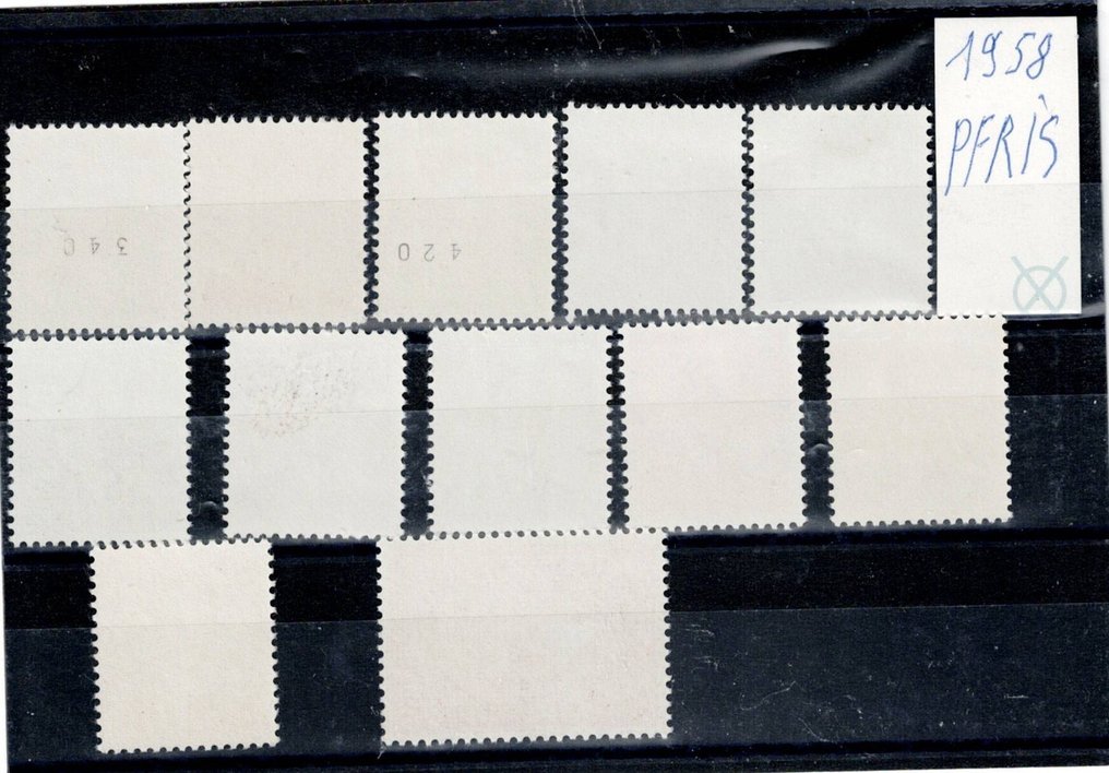 Belgium 1958 - Year 1958 King Boudewijn type marchand very good centering and mint condition. #3.2