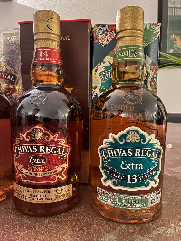 Chivas Regal 12yo - Extra - 13yo Extra - 70cl - 4 bottles #2.1