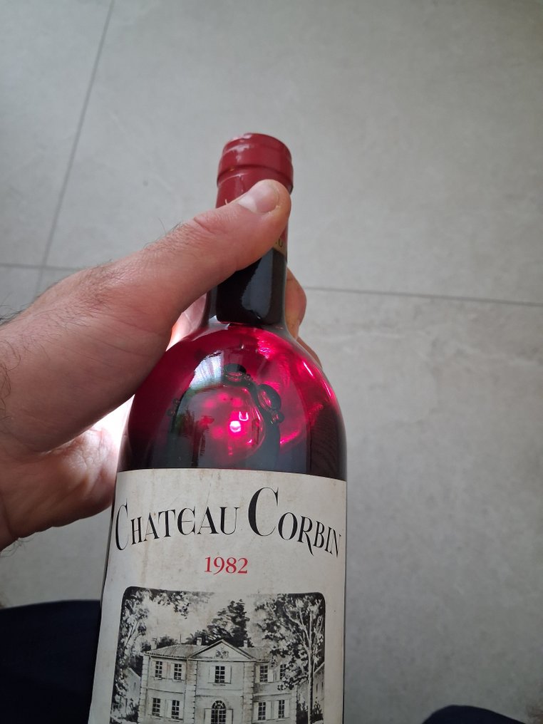 1982 Chateau Corbin & 1985 x2 Chateau Corbin - Saint-Émilion Grand Cru Classé - 3 Flasker (0,75 L) #3.2