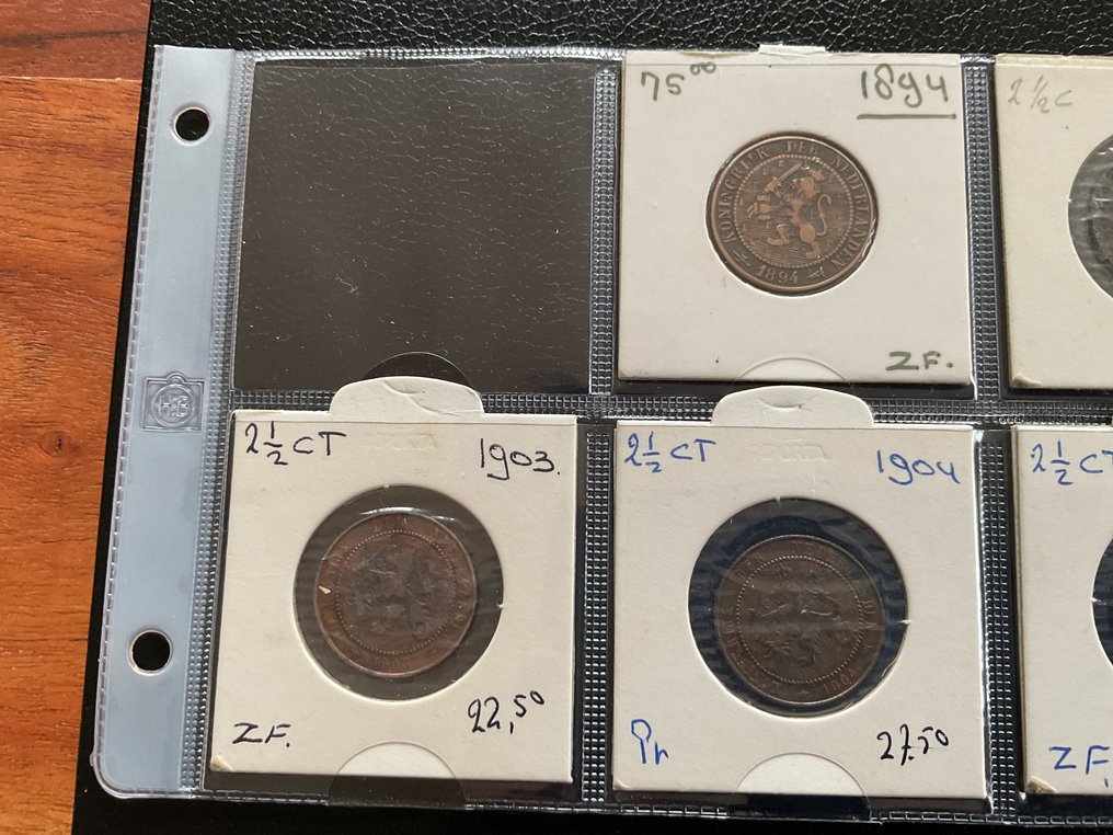 Nederland. Wilhelmina. 1894-1948 2 1/2 en 5 cent (30) 2 complete series (Zonder minimumprijs) #3.2