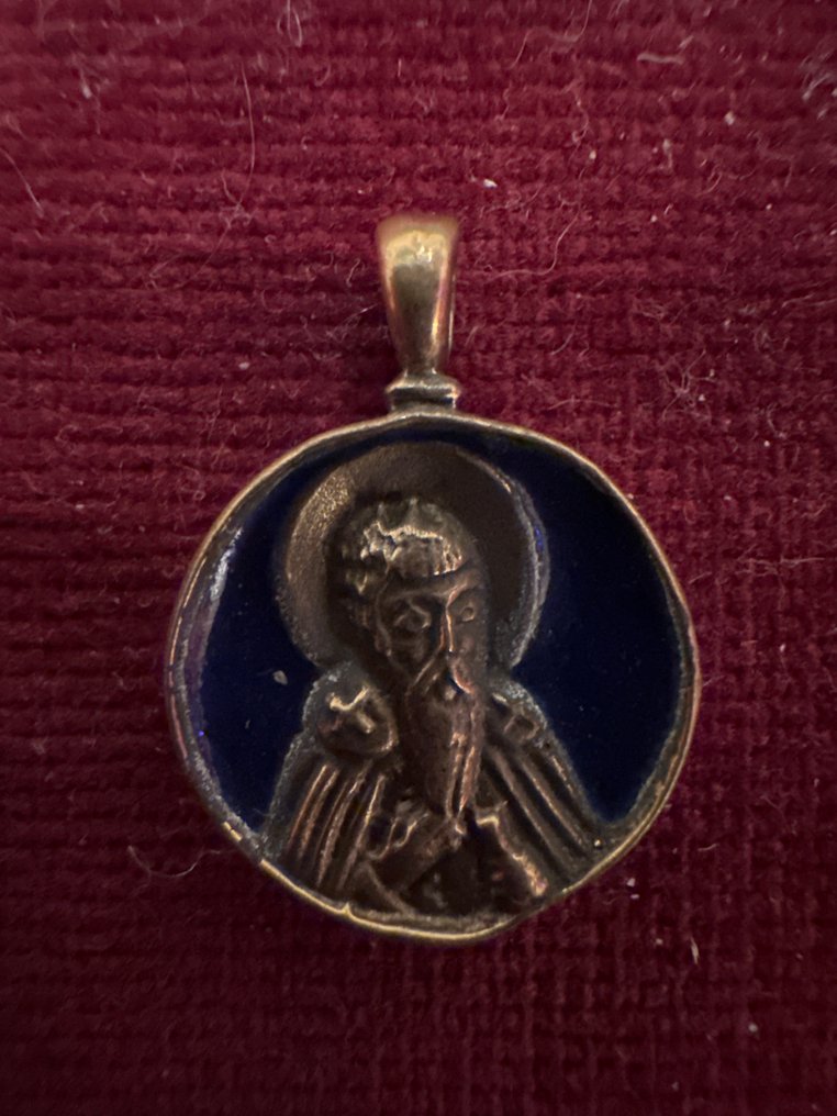 Icon - Three saints - Bronze #3.2