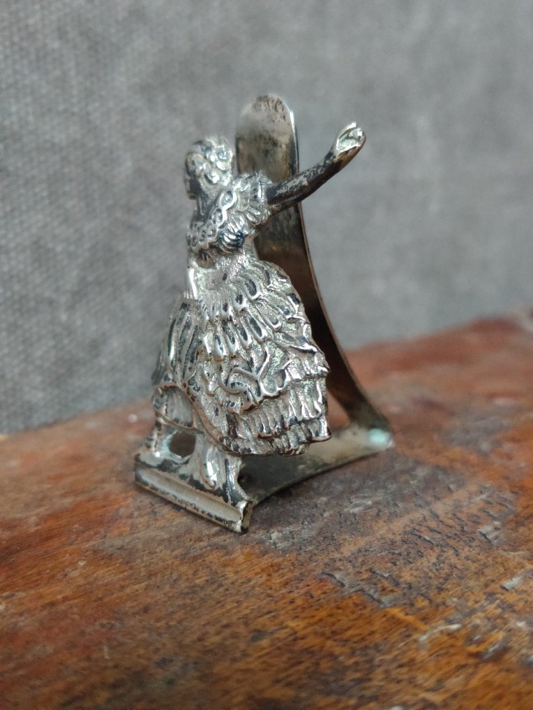 Zierornament - Frankreich - Silver Menü Einkaufswagenhalter #3.2