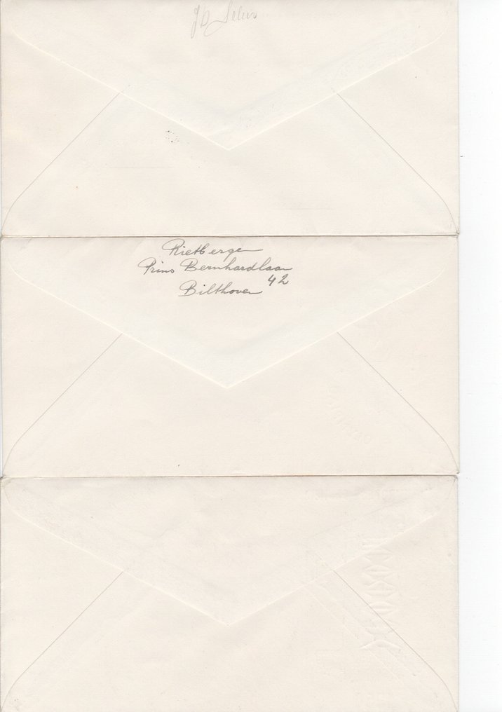 Ολλανδία 1953/1997 - Ελληνική αποδέκτης σετ FDCs από 198 τεμάχια. - NVPH 2026 #3.2