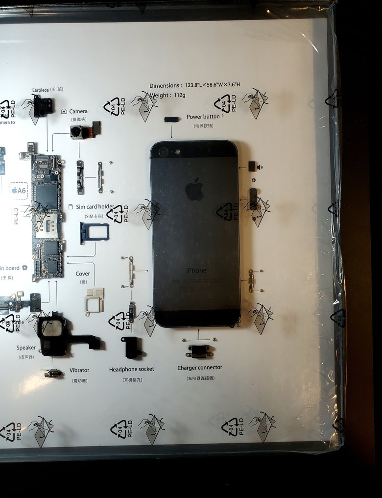 Apple Deconstructed iPhone 5 Art Frame - iPhone #3.2