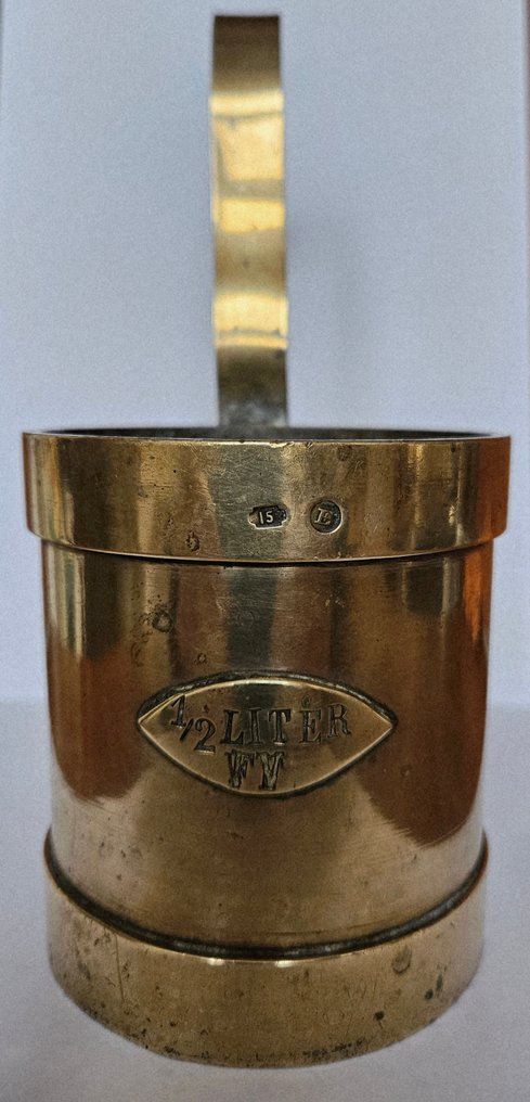 Folkert Veenstra - Væskemåling - Messing - 1850-1900 - Særligt eksemplar #1.0