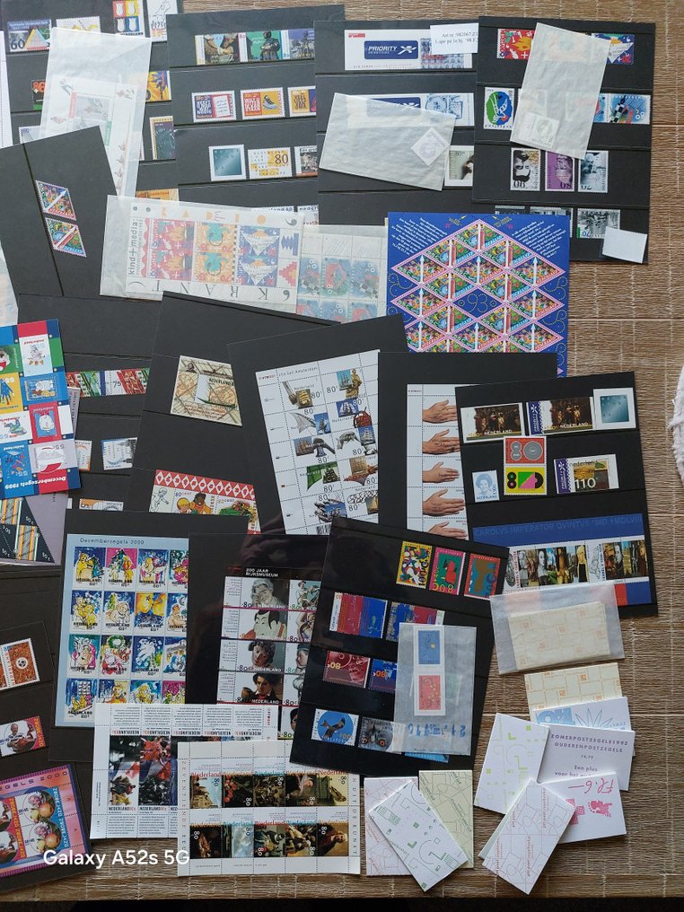 荷蘭  - 荷兰 - 邮票收藏 - 鞋盒已满 阅读！ #2.1