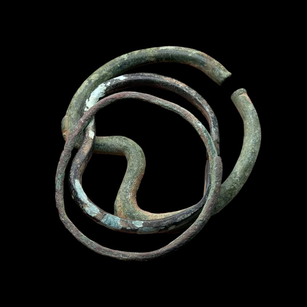 Réplicas de conjunto de 3 celtic Bronze Pulseira (Sem preço de reserva) #3.2