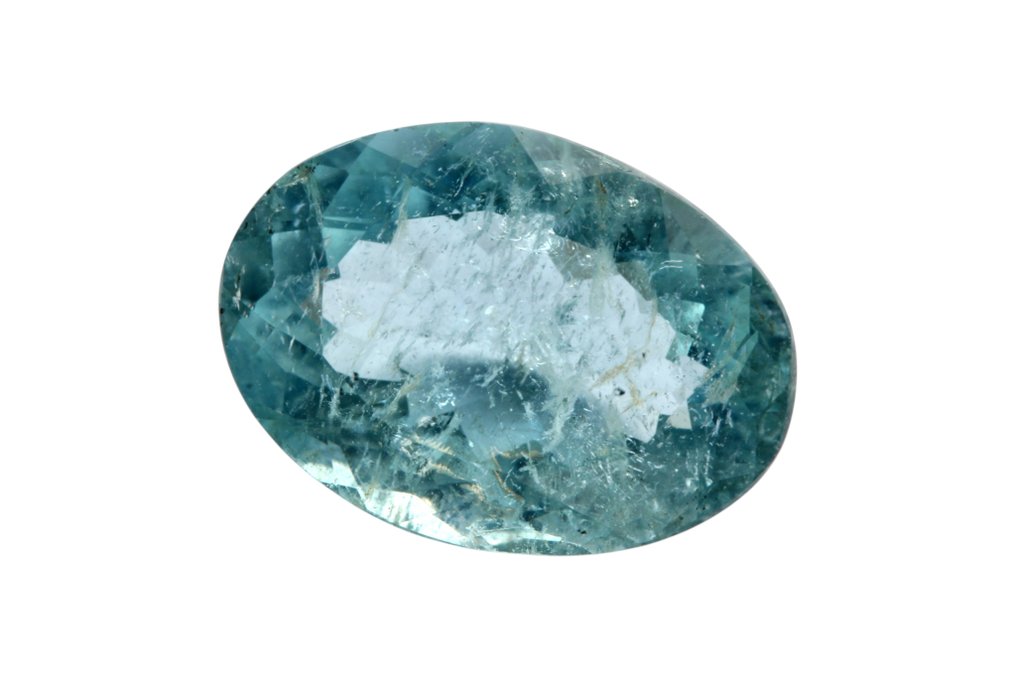 Zonder minimumprijs Blauw Aquamarijn - 5.86 ct - Instituto Gemólogico Español (IGE) #2.1
