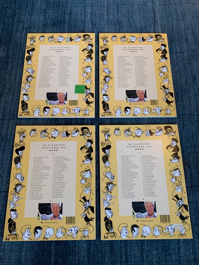 De klassieke avonturen van Nero 46 t/m 53 - opeenvolgende reeks SC - 8 Album - Reprint - 2003/2005 #2.1
