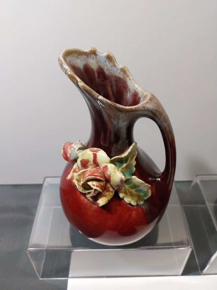 faïenceries de Thulin - Pichet (3) - modèle numero 844 - Faïence - Cruche art déco #4.3