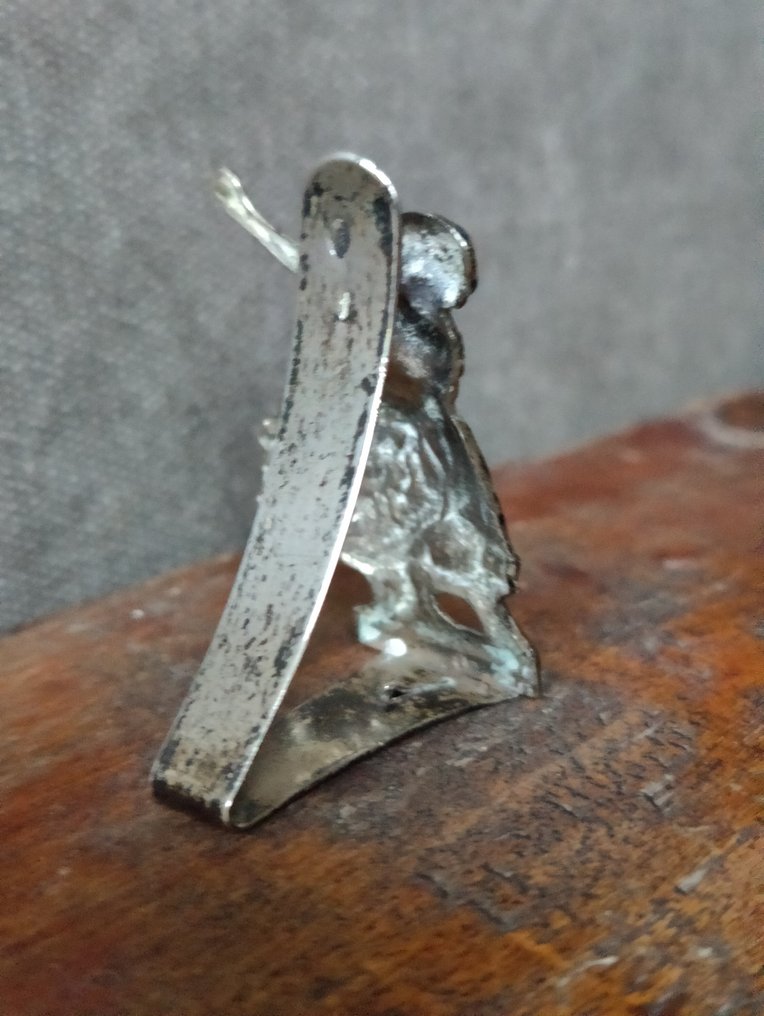 Zierornament - Frankreich - Silver Menü Einkaufswagenhalter #4.3