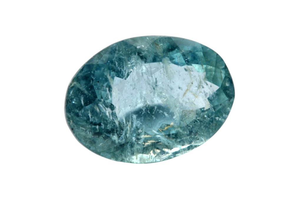 Zonder minimumprijs Blauw Aquamarijn - 5.86 ct - Instituto Gemólogico Español (IGE) #4.3