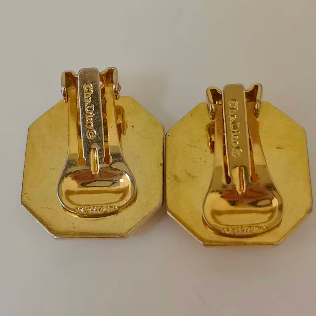 Christian Dior - Aranyozott - Drop fülbevaló #4.3