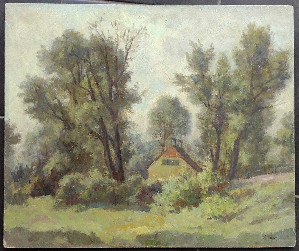 Ernst Müller-Göls (1902–2001) - Landschaft - NO RESERVE #4.3