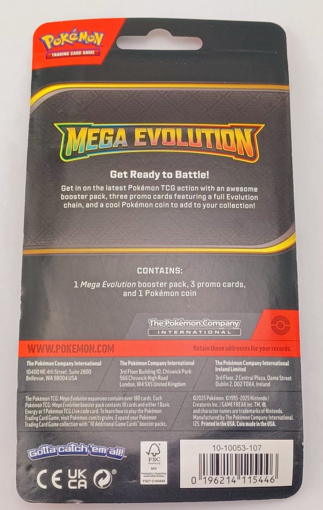 Pokémon - 3 Blister pack - Mega Evolution - Various sets #2.1