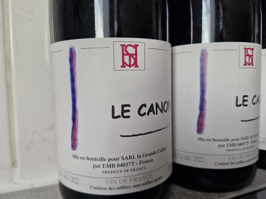 2022 Hirotake Ooka Domaine de la Grande Colline "le Canon" - Rhône - 3 Bottles (0.75L) #3.2