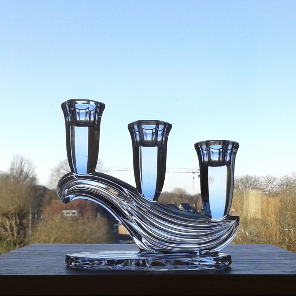 Ernst Buder - Candleholder Model number 353 - Catalog 1960 (2) - Crystal #1.0