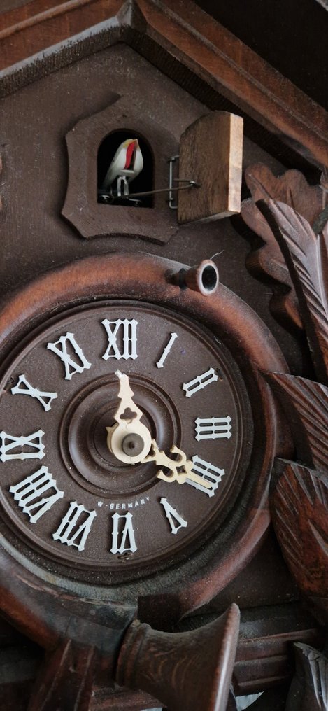 Cuckoo clock - Hekas - Wood, Brass - 1960-1970 #4.3