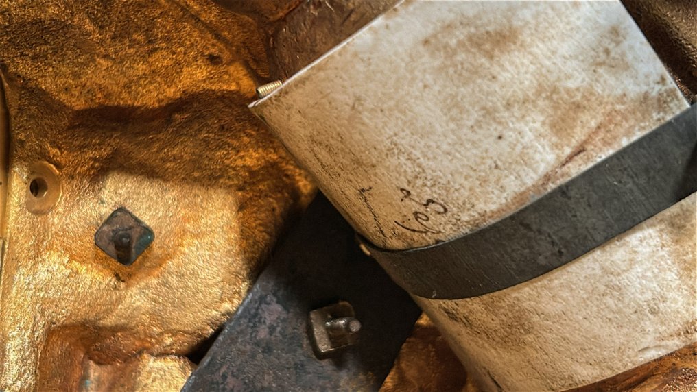 Kello- ja koristesetti (4) Napoleon III - sevres, Pronssattu, Kullattu puu - 1850-1900 #4.3