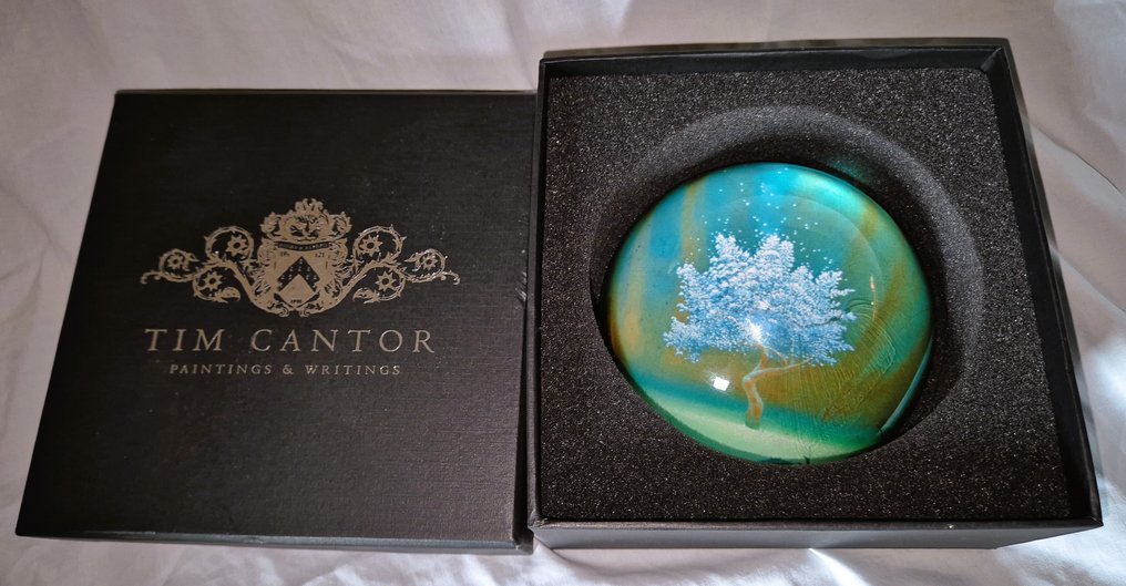 Tim Cantor Presse papier - 纸镇 - 玻璃, 水晶 #1.0