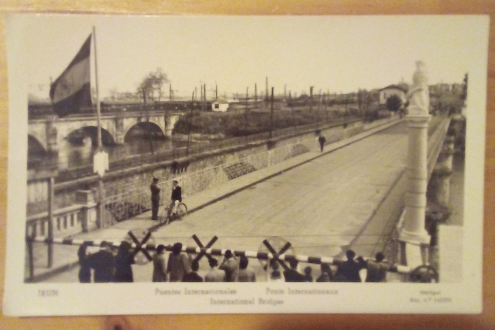 Spanien - Broar - Internationella broar Irun - Vykort (3) - 1925-1930 #1.0