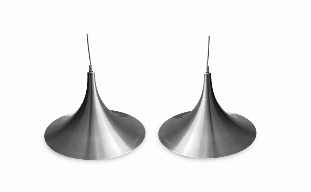 Fog & Mørup - Claus Bonderup en Torsten Thorup - Hanging lamp (2) - Semi Ø 39.5 - Aluminium #3.2