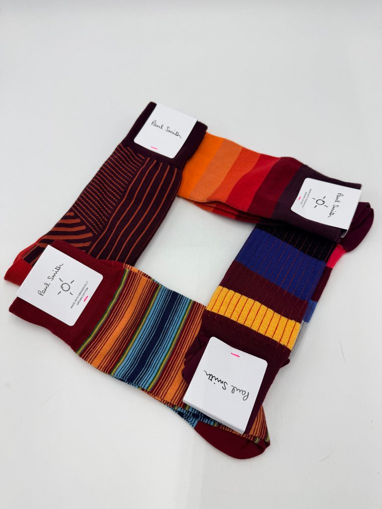 Paul Smith - Lot of 4 new pairs of soc - Muotiasustesetti #3.2